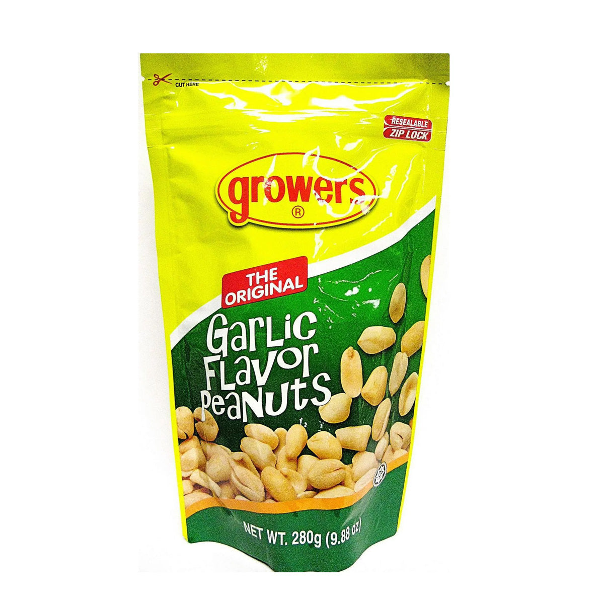 Growers Garlic Flavor Peanuts