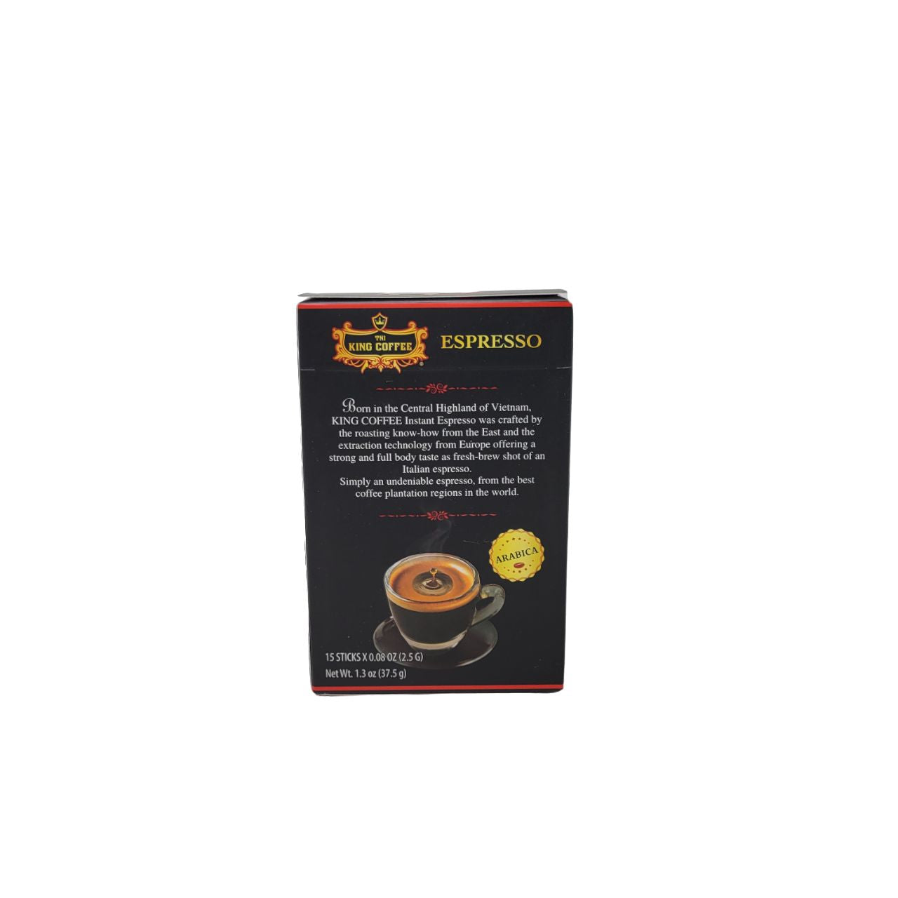 King Coffee Espresso Instant Coffee - 1.3 oz