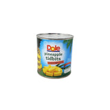 Dole Pineapple Tidbits in Light Syrup