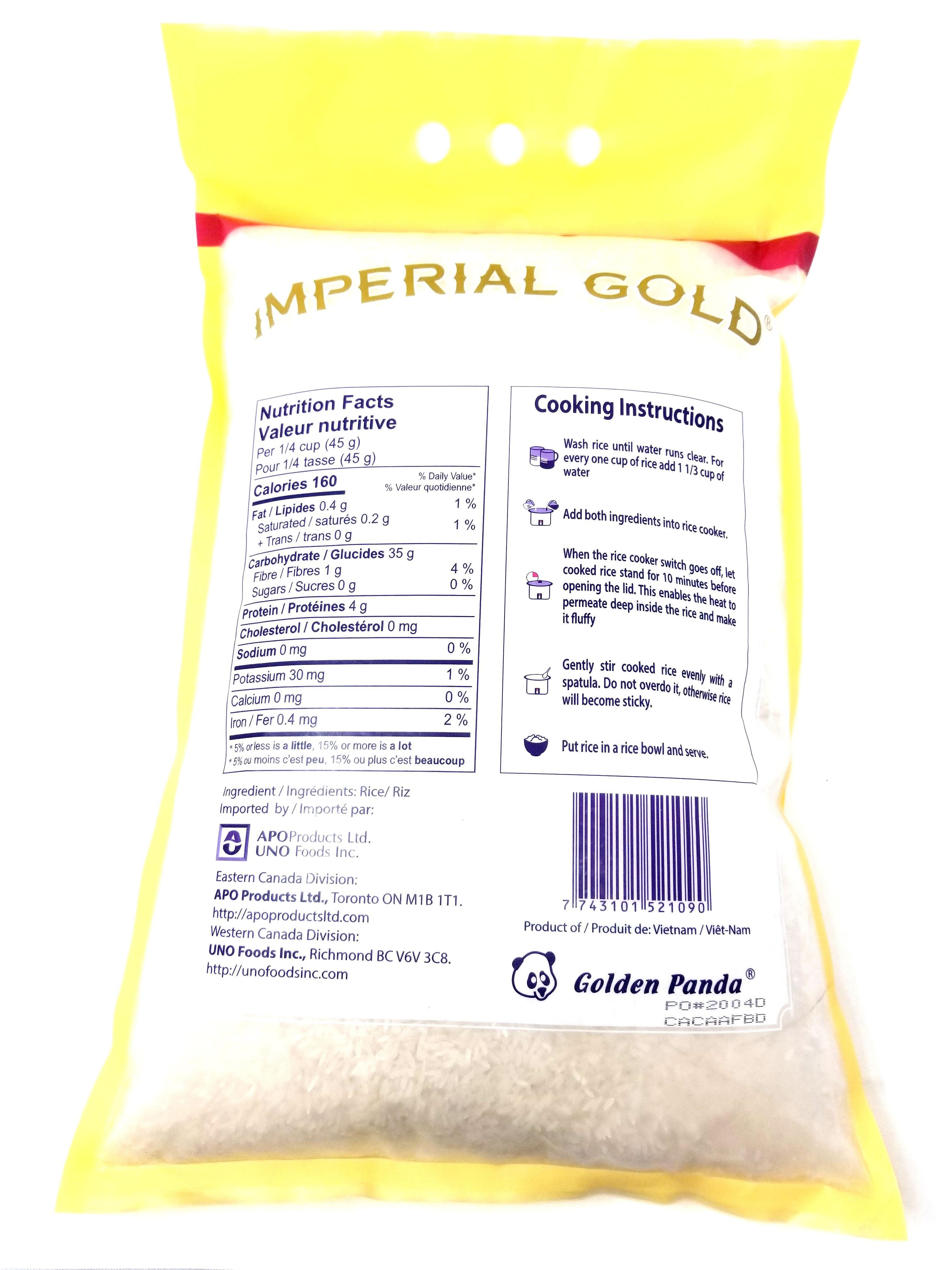 GP Imperial Gold Jasmine Rice – Al Premium Food Mart - Mississauga