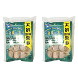 100% Deluxe Jumbo Shrimp & Pork & Leek Wonton x2