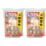 100% Deluxe Jumbo Shrimp & Pork Wonton x2