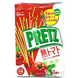 glico pretz biscuits stick tomato flavour