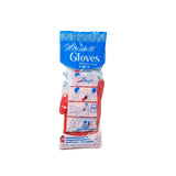 Double One Latex Household Gloves with Flock Lining (M size)